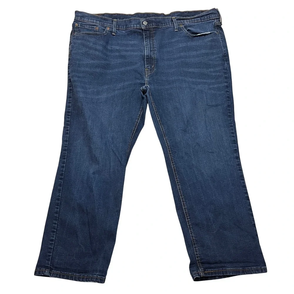 Levi's‎ Jeans Mens 50x30 Blue 541 Athletic Taper Dark Wash Stretch Denim 5354